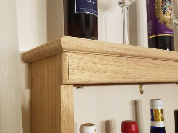 Customizable Solid Wood Wine Rack - Image 3