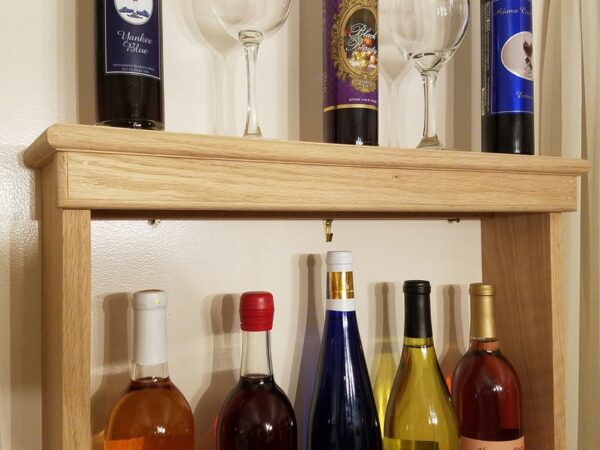 Customizable Solid Wood Wine Rack - Image 4