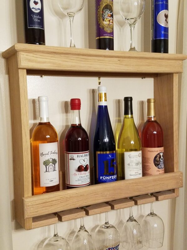 Customizable Solid Wood Wine Rack - Image 5