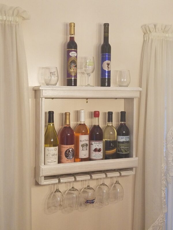 Customizable Solid Wood Wine Rack